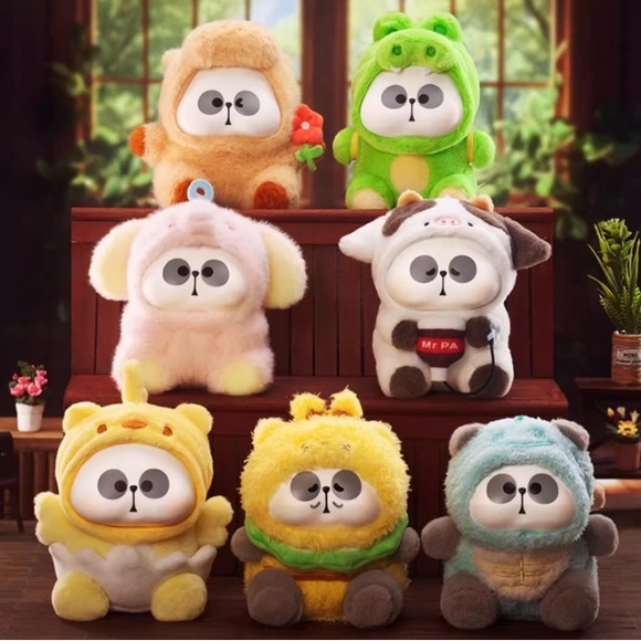 ToyCity MR.PA Animal Limited Company Series Plush Blind Box Full Set 6 Authentic - Picture 2 of 4